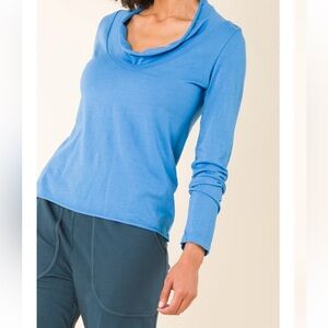Prairie Underground long sleeve cowl neck shirt